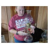 Vintage kerosene lantern
