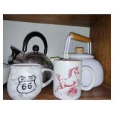 2 cups and 2 kettles