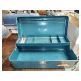 Vintage tackle box from Western Auto parts store