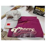 Cheers TV shirt and hat memorabilia 2X