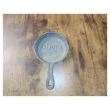 Rare Atlanta stove works cast iron pan small