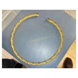 Brass necklace