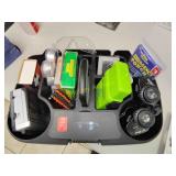 Emergency survival stuff with tote