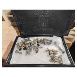 Masters collection metal chess set no board all
