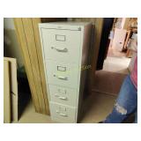 Four drawer filing cabinet