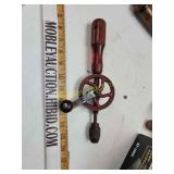 Antique hand drill