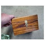 Small wood chest