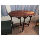 Antique four-legged table does need top