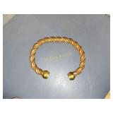 Brass  bracelet