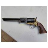 44 caliber black powder pistol Italy made