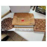 Wood carved