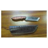 New Cleaver Style Knife w/ Sheath
