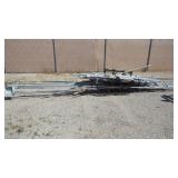 Misc. Pallet - Conduit, Racks, T Posts & Ladder