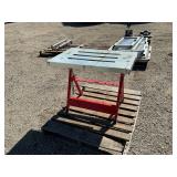 Heavy Duty T-Slot Work Table Top w/ Stand