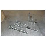 Assorted Snap-on Ratchets & Extensions