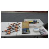 Woodworking Clamps, Chisels & Tools