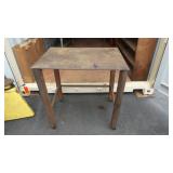 36" x 26" Steel Shop Table