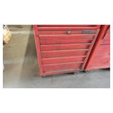 Snap-on Rolling Tool Cabinet w/ Assorted Hardware