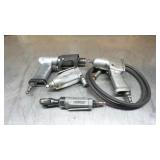 Assorted Pneumatic Air Drills & Ratchets