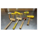 Assorted Soft Face & Dead Blow Hammers