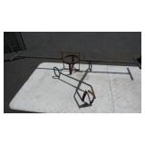 Assorted Metal Torch & Foundry Stands