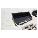 New 72" Heavy-Duty Tooth Bucket Loader