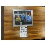 Star Trek Cast Signed Framed Photo w/ COA