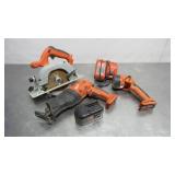 Milwaukee 18V Circular Saw Sawzall Flashlight Char
