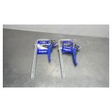 Lot of 2 Wilton LC12 12" Lever Clamps