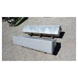 Pair of 60" Aluminum Truck Tool Boxes