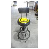Adjustable Swivel Bar Stool