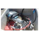 40hp Boat Motor, Accessories & Bin