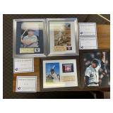 Signed Baseball Photo Collection w/ 4 COAs