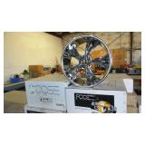 Lot of 4 Foose Legend 20" Chrome Wheels