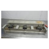 Aluminum Triple-Roller Cable Guide