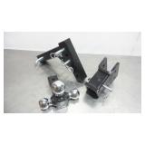 Haul Master Triple Ball Hitch w/ Drop Mount