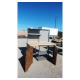 Heavy-Duty Workbench w/  Storage Cabinet