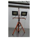Dual LED Work Light on Adjustable Tripod