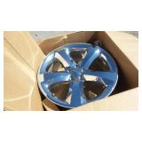 Set of 4 2013 Dodge Challenger Chrome Wheels