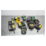 DeWalt & Hitachi Cordless Tool Lot