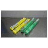 Lot of 4 Polyester Webbing Lifting Slings