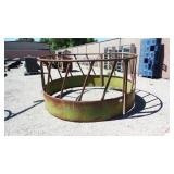 Powder River Round Bale Hay Feeder Livestock