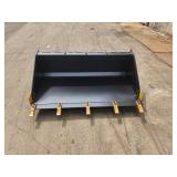 72" Skid Steer Bucket w/ Teeth