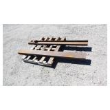 Pair of 72" Forklift Fork Tines