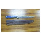 Large Custom Knife w/ Sheath