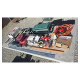 Shop Tools, Creeper, Safety & Hardware Lot