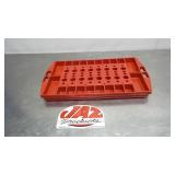 Valve Train Organizer Tray Red Plastic
