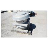 Lot of 2 Commercial Roof Exhaust Fans