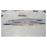Lot of 3 Galvanized Steel Truss Frames