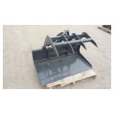 48" Mini Skid Steer Grapple Bucket